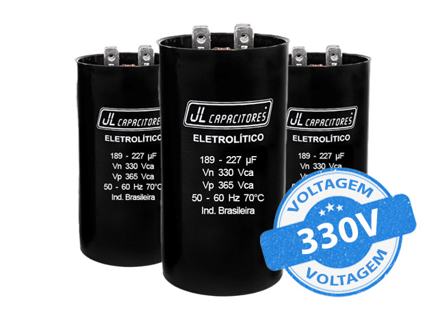 Capacitores Eletrolíticos 330V