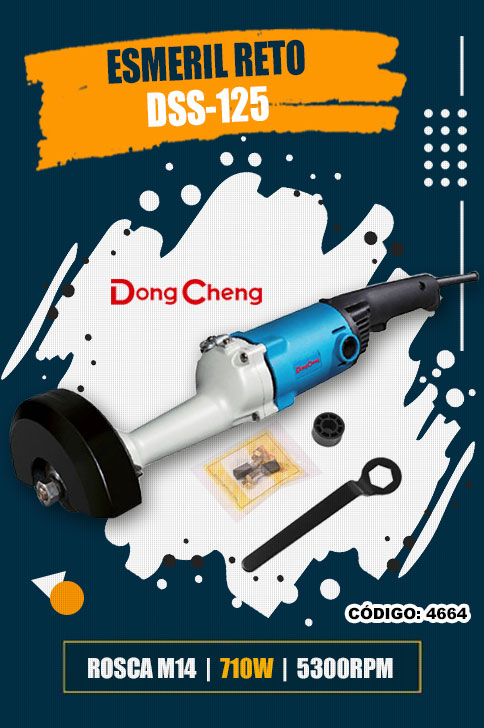 Esmeril Reto Dongcheng DSS-125
