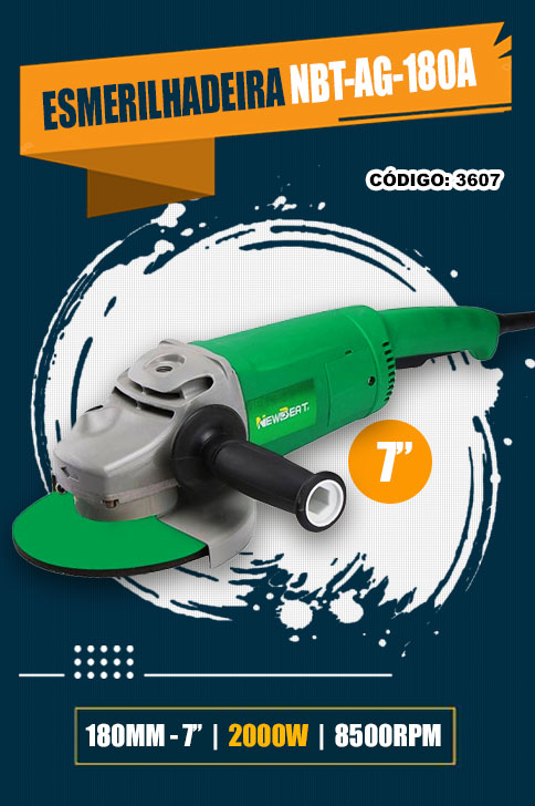 Esmerilhadeira NBT-AG-180A