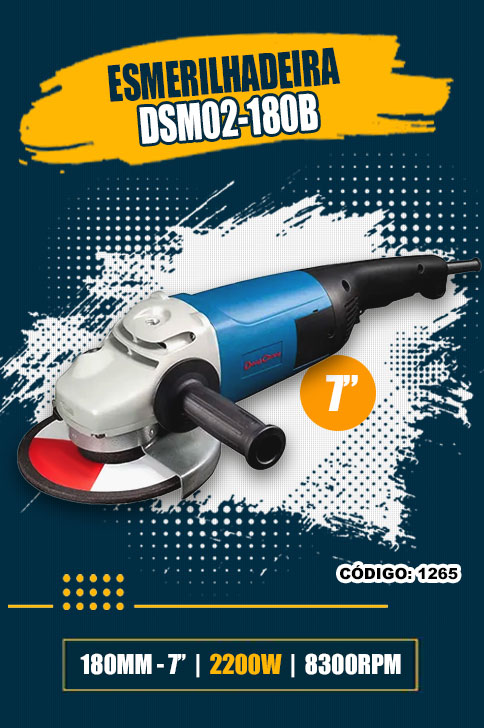 Esmerilhadeira DSM02-180B
