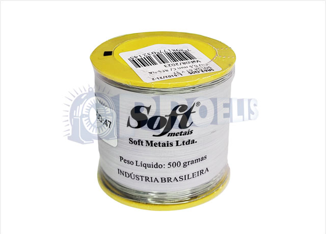 Fio de Solda Soft 50x50 com Fluxo