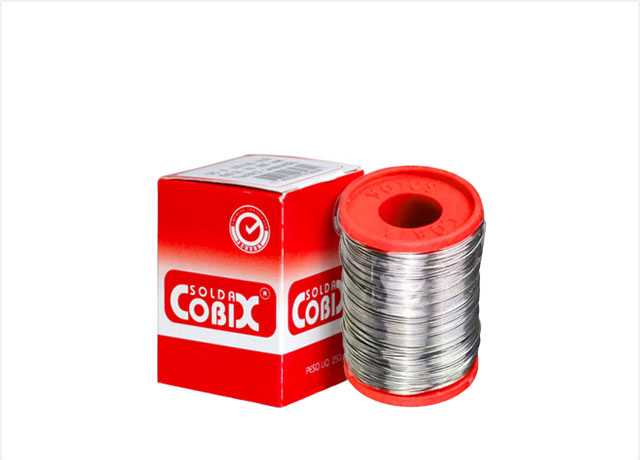 Fio de Solda Cobix 63x37 com Fluxo